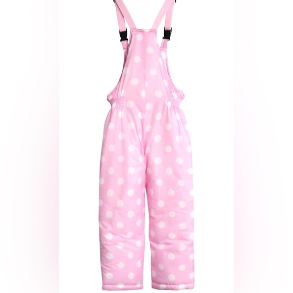 Girls Minnie Mouse Snowsuit 2 Piece Ski Jacket and Snow Bib Ski Pants Overalls - Picture 3 of 8